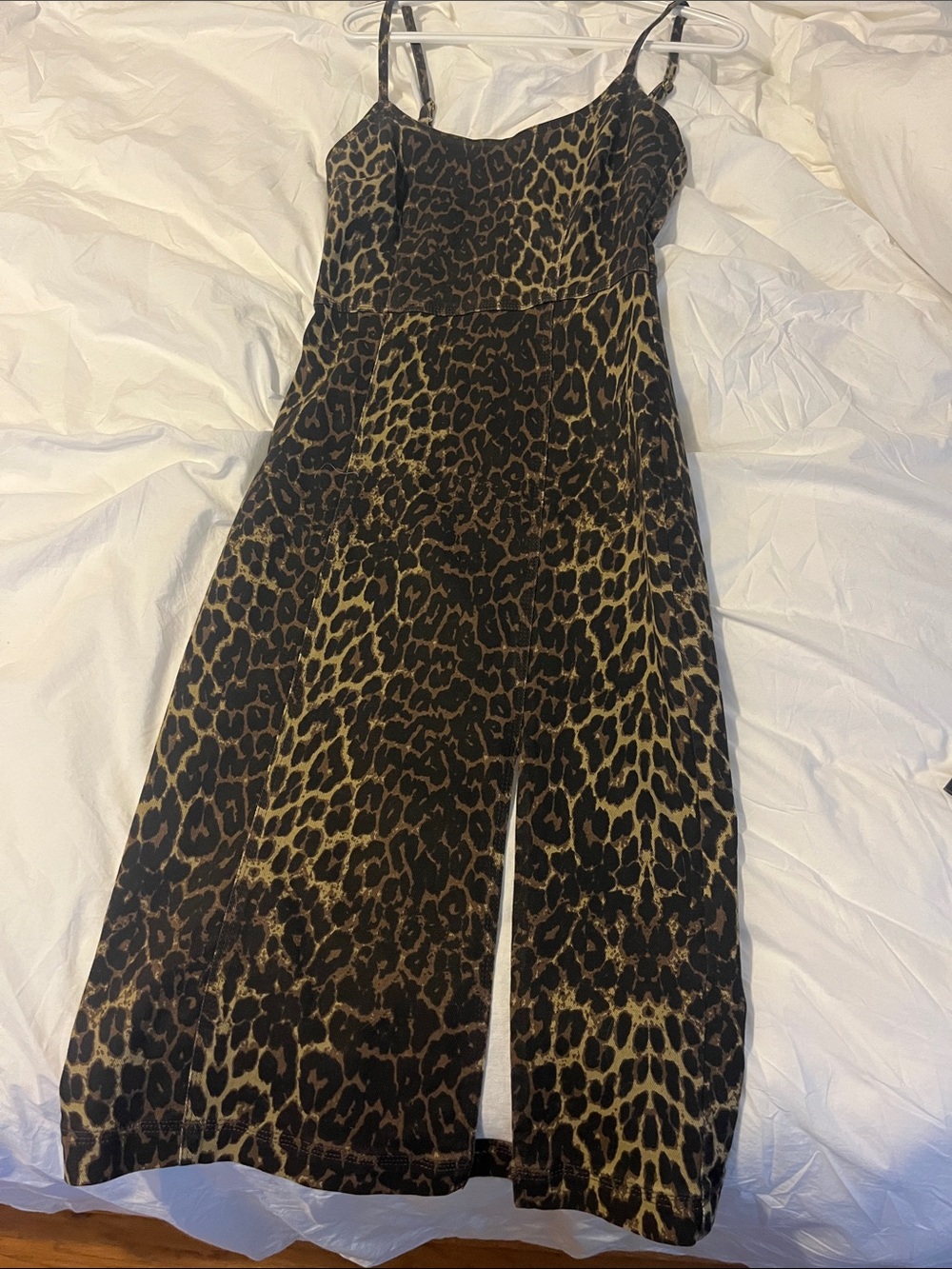 Cheeta print Jean dress